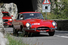 Jaguar E-Type Serie 1 (1963) - an der Jungfrau Rallye 2019 (1963)