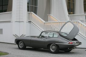 Jaguar E-Type Serie 1 von 1963 - E-Type Serie 1 mit offener Heckklappe