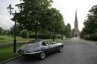 Jaguar E-Type Serie 1 von 1963 - Eleganz steht auch einem Kirchgänger gut an