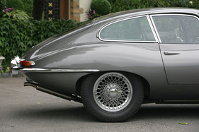 Jaguar E-Type Serie 1 von 1963 - Nur die zweisitzige Version hatte dieses knackige Heck