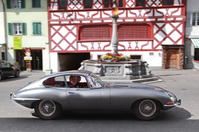 Jaguar E-Type Series 1 (1962) - an der OCC Jungfrau Rallye 2020
