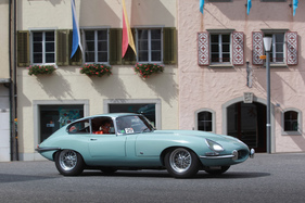 Jaguar E-Type Series 1 (1962) - an der OCC Jungfrau Rallye 2020