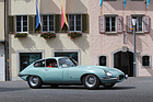 Bild: Jaguar E-Type Series 1 (1962) - an der OCC Jungfrau Rallye 2020