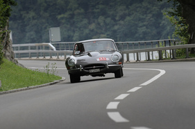 Jaguar E-Type Series 1 (1962) - an der OCC Jungfrau Rallye 2020