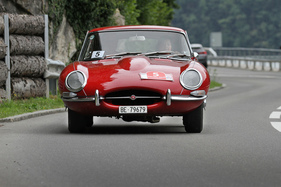 Jaguar E-Type Series 1 (1963) - an der OCC Jungfrau Rallye 2020