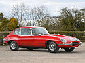 Image: Jaguar E-Type Series 1 2+2 Coupé (1966) - as lot 180 at the Bonhams Goodwood Members' Meeting Auction 2025