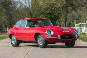 Jaguar E-Type Series 1 3.8 FHC (1964) - als Lot 718 an der Silverstone Auctions Classic Cars May Versteigerung 2021