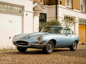 Jaguar E-Type Series 1 3.8-Litre Fixed Head Coupé (1963) - Lot 121 at the Bonhams Goodwood Members' Meeting auction on April 14, 2024