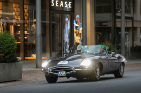 Jaguar E-Type Series 1 3.8 OTS (1962) - am 31. British Classic Car Meeting St. Moritz 2025