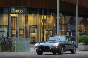 Jaguar E-Type Series 1 3.8 OTS (1962) - am 31. British Classic Car Meeting St. Moritz 2025