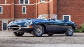 Jaguar E-Type Series 1 3.8 Roadster (1962) - als Lot 109 an der Broad Arrow "The Quail"-Versteigerung 2026 Jaguar E-Type Series 1 3.8 Roadster (1962) - als Lot 109 an der Broad Arrow "The Quail"-Versteigerung 2026