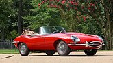 Image: Jaguar E-Type Series 1 3.8 Roadster (1963) - as 153 at the Broad Arrow "The Las Vegas Auction" 2025