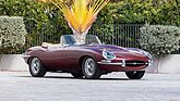 Image: Jaguar E-Type Series 1 3.8 Roadster (1963) — Lot 127 at the Broad Arrow "The Quail" auction in 2026