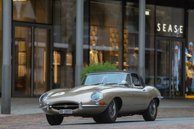Jaguar E-Type Series 1 4.2 (1965) - am 31. British Classic Car Meeting St. Moritz 2025