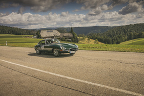 Jaguar E-Type Series 1 4.2 FHC (1966) - an der Schauinsland Klassik 2019 (1966)