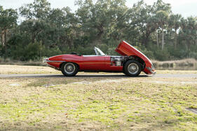 Jaguar E-Type Series 1 4.2 Litre Roadster (1966) - offered as lot 234 at the Bonhams Amelia Island auction on March 3, 2022