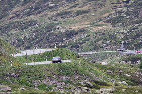 Jaguar E-Type Series 1 Flat Floor (1962) - Flüelapass - Passione Caracciola 2017