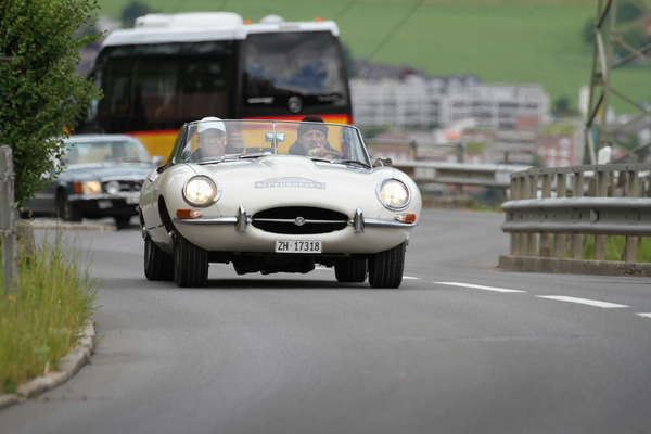 Jaguar E-Type Series 1 - am Alpenbrevet 2020