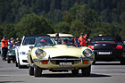 Jaguar E-Type Series 2 (1970) - in hellem Gelb - BCM Mollis 2019
