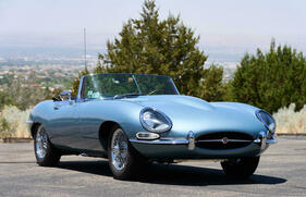 Jaguar E-Type Series I 3.8 Roadster (1962) - offered as lot 075 at the Bonhams Quail auction on August 19, 2022