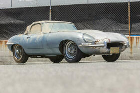Jaguar E-Type Series I 3.8 Roadster (1962) - offered as lot 086 at the Bonhams Quail auction on August 19, 2022