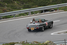 Jaguar E Type Series II (1969) - Flüelapass - Passione Caracciola 2017