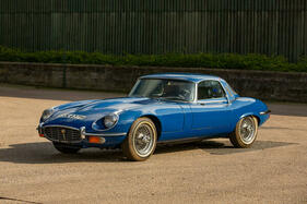 Jaguar E-Type Series II V12 Roadster (1974) - offered as lot 155 at the Bonhams Gstaad auction on July 3, 2022