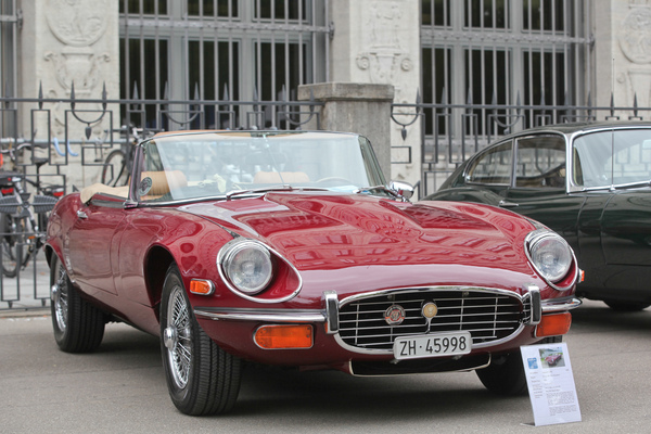 Jaguar E-Type V12 Roadster (1972) - beim Zürich Classic Car Award 2021