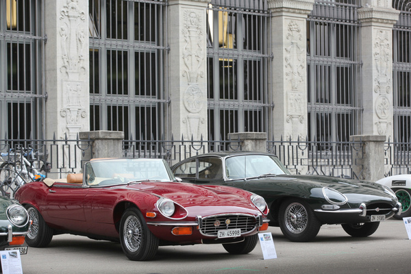 Jaguar E-Type V12 Roadster (1972) - beim Zürich Classic Car Award 2021