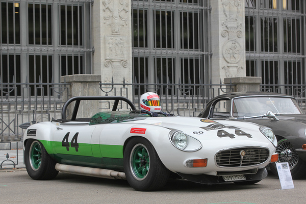 Jaguar E-Type V12 Roadster (1974) - Nachbau des Bob-Tullius-Autos beim Zürich Classic Car Award 2021