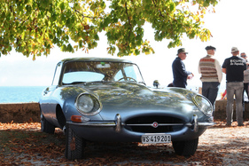 Jaguar E-Type - als Coupé - Swiss Classic British Car Meeting Morges 2017