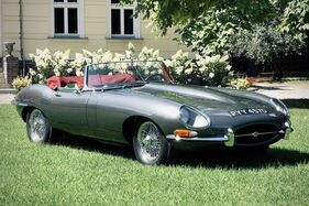 Jaguar E-Type - angeboten via Route 66 Jaguar E-Type - angeboten via Route 66