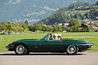 Jaguar E-Type im Anflug - British Car Meeting 2015 in Mollis