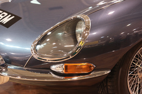Jaguar E-Type nach der Restaurierung - gesehen an der Techno Classica 2016