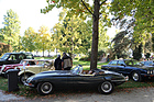 Jaguar E-Type - parkiert wurde, wo Platz war - Swiss Classic British Car Meeting Morges 2017
