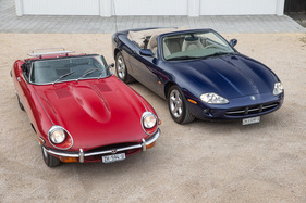 Jaguar E-Types Series 2 (1970) und Jaguar XK8 Convertible (2000) im Vergleich (1970)