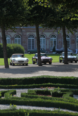 Jaguar E-Types der Serien 1 bis 3 - Classic-Gala Schwetzingen 2018