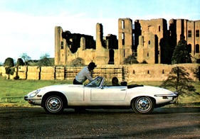 Jaguar E V12 (1972) - Foto aus dem Verkaufsprospekt von 1972