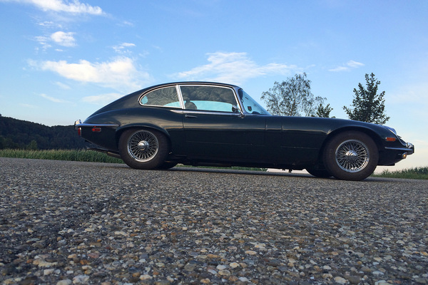 Jaguar E V12 Coupé (1971) - angeboten an der Versteigerung der Oldtimer Galerie in Toffen am 29. April 2017