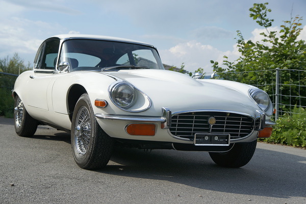 Jaguar E V12 Coupé (1972) - vorgesehen für die Versteigerung der Oldtimer Galerie in Toffen am 26. April 2014