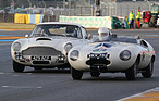 Jaguar E2A (1960) - im Plateau 3 (1957-1961) an der Le Mans Classic 2012