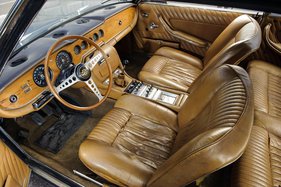 Jaguar FT Coupé - Body by Bertone (1966) - Leder und Holz, Jaguar-E-Type-Lenkrad (angeboten an der Bonhams-Versteigerung von Zoute 2014)