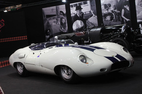 Jaguar Lister Costin (1959) - gesehen bei Fiskens (Rétromobile 2012)