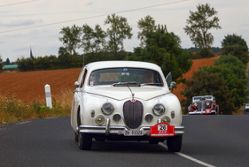 Jaguar MK I 3.4 Saloon (1959) an der RAID Suisse-Paris 2016