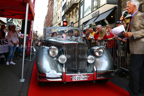 Jaguar MK V DHC (1950) at the Concours d'Elégance in Basel 2016 - 3rd place post-war vehicles (category B)
