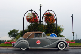 Jaguar MK V DHC (1950) an der RAID Suisse-Paris 2016