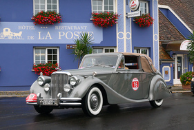 Jaguar MK V DHC (1950) an der RAID Suisse-Paris 2016
