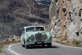Jaguar MK VII (1955) - am Colle del Nivolet - Alpenbrevet 2019 (1955)