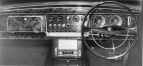Jaguar Mark 2 (1959) - Lenkrad und Armaturenbrett