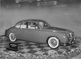 Jaguar Mark 2 (1959) - Vorstellung an der London Motor Show in Earls Court 1959
